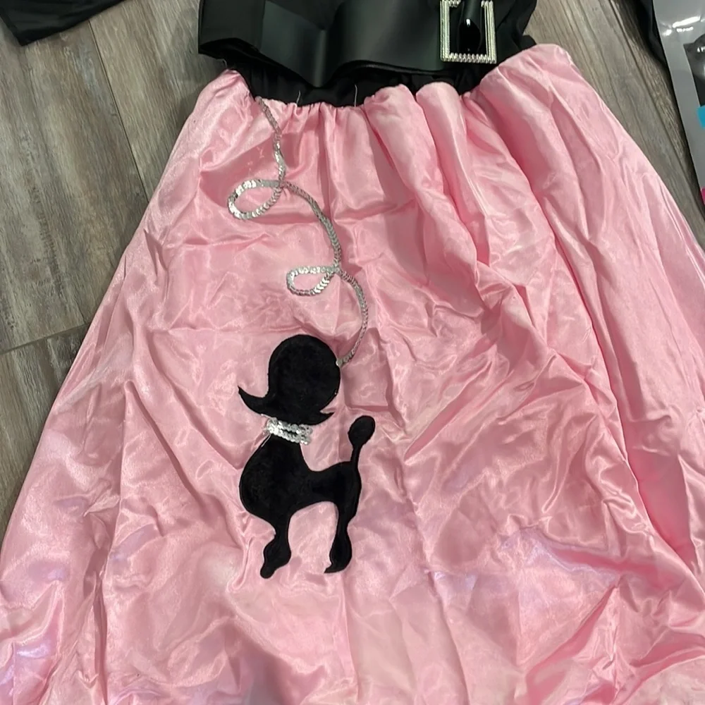 50s poodle dress sockhop costume